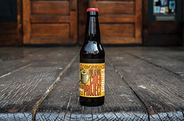 Hard Apple Cider on the Porch